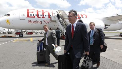 للخطوط الجوية الإثيوبية رويترز / توماس موكويا