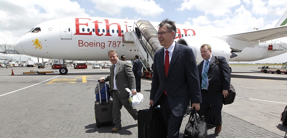 للخطوط الجوية الإثيوبية رويترز / توماس موكويا