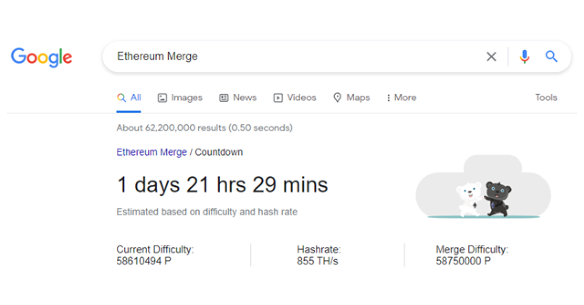 google countdown